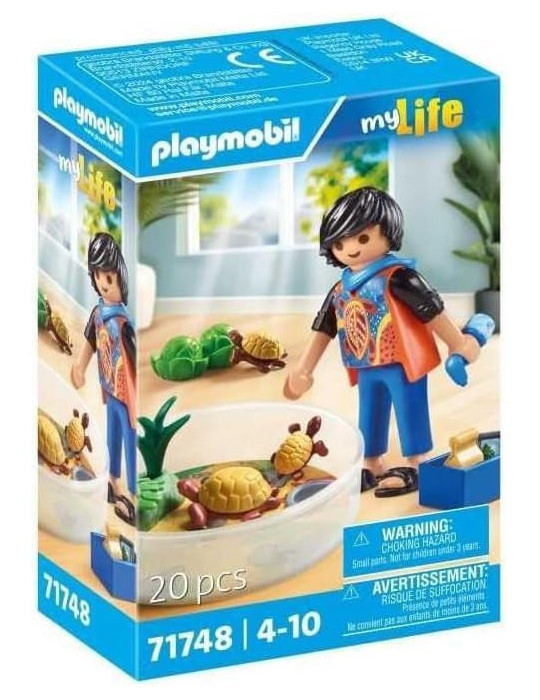 Playmobil MyLife 71748. Terrario para tortugas. 4-10 años