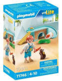 Playmobil MyLife 71746. Casa para cobayas. 4-10 años