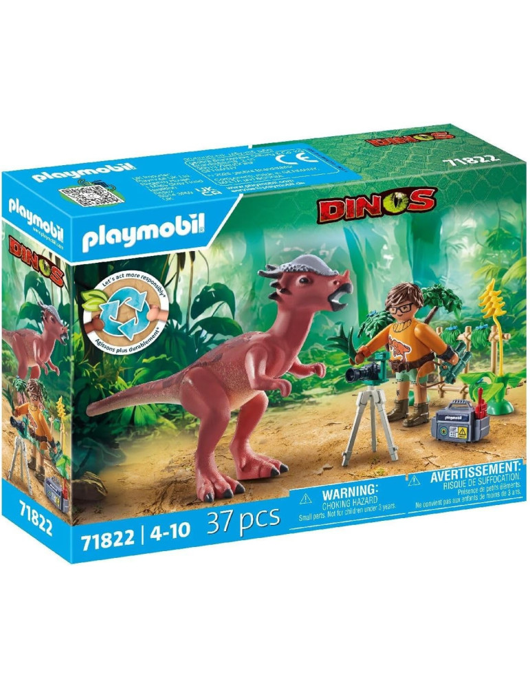 Playmobil Dinos 71822. Observación de Stygimoloch. 4-10 años