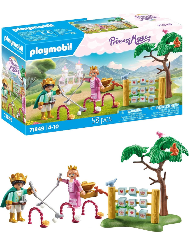 Playmobil Princess Magic 71849. Niños Reales en el Jardín de Juego. A partir de 4 años