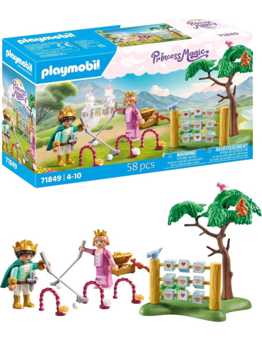 Playmobil Princess Magic 71849. Niños Reales en el Jardín de Juego. A partir de 4 años