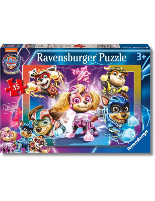 Ravensburger 05706. Puzzle de 35 piezas Patrulla Canina The mighty movie. 26x18cm