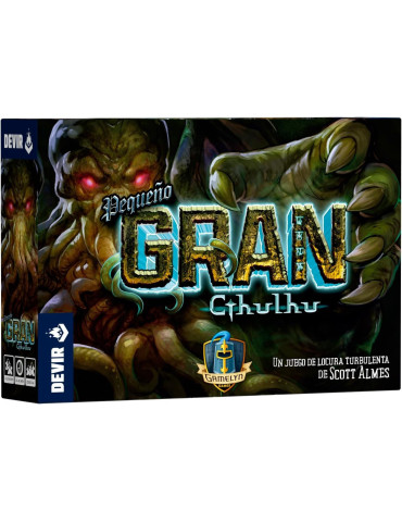 Devir BGPGCTSP. Juego de cartas Pequeño Gran Cthulhu. 1-4 jug +14 años