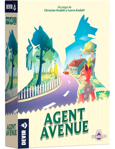 Devir BGAAVES. Juego de cartas Agent Avenue. 2 jug +8 años