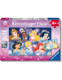 Ravensburger 08872. 2 puzzles de 20 piezas Princesas Disney. 26x18cm