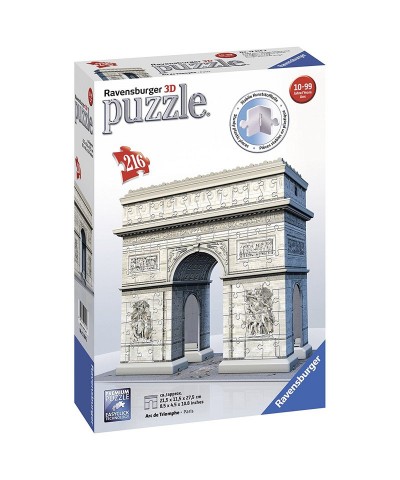 12514 Ravensburger. Puzzle 3D Arco del Triunfo de París