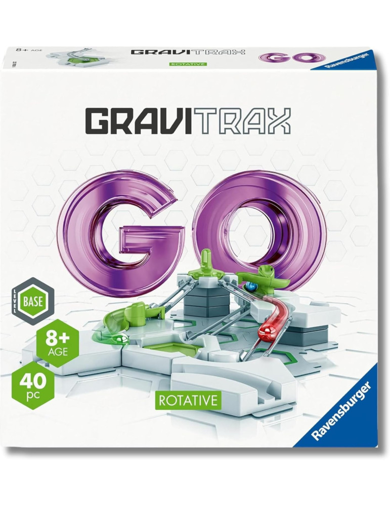 Ravensburger 23703. GraviTrax GO Rotative. 8-99 años