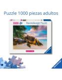 Ravensburger 00154. Puzzle de 1000 piezas de Beautiful Islands Seychelles. 70x50cm