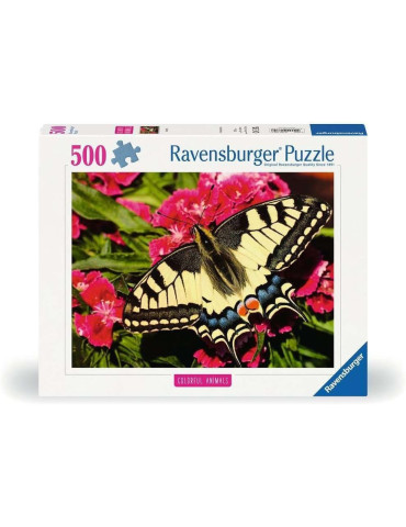 Ravensburger 01335. Puzzle de 500 piezas de Mariposa. 49x36cm