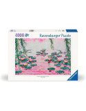 Ravensburger 01420. Puzzle de 4000 piezas de Nenúfares de agua rosa. 138x92cm