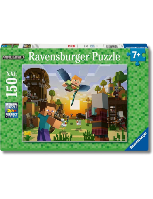 Ravensburger 04177. Puzzle de 150XXL piezas de Minecraft. 49x36cm