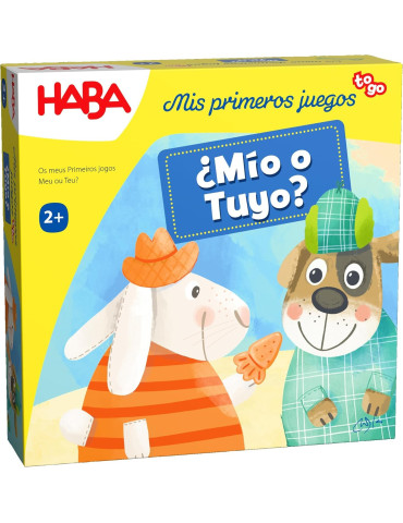 Haba 2012213002. Mis primeros juegos - ¿Mío o tuyo?. 1-4jug +2 años