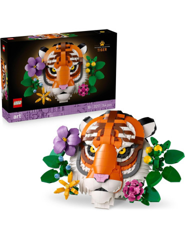 Lego Art 31217. Colección Fauna: Tigre. Más de 18 años. 744 piezas