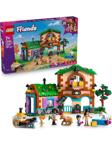 Lego Friends 42654. Rancho y Establo de Ponis. Más de 7 años. 727 piezas