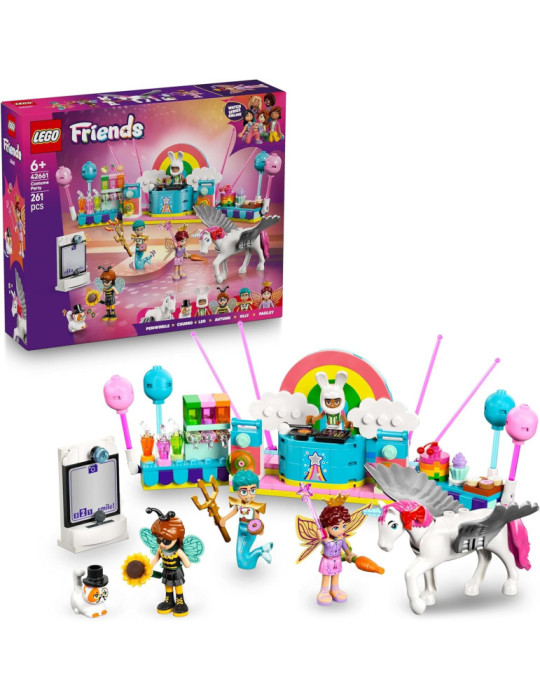 Lego Friends 42661. Fiesta de Disfraces con Unicornio y Hada. Más de 6 años. 261 piezas