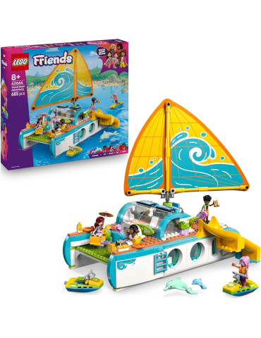 Lego Friends 42664. Aventura en el Barco de Viaje. Más de 8 años. 685 piezas