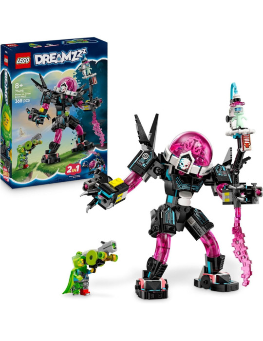 Lego DREAMZzz 71495. Mateo vs. Meca con Cibercerebro. Más de 8 años. 368 piezas