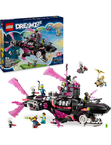 Lego DREAMZzz 71500. Submarino-Tiburón de las Pesadillas. Más de 9 años. 1413 piezas