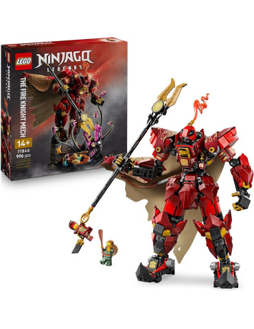 Lego Ninjago 71846. Meca Caballero del Fuego. Más de 14 años. 996 piezas