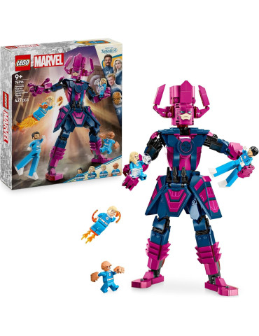 Lego Marvel 76316. Cuatro Fantásticos vs. Figura para Construir de Galactus. Más de 9 años. 427 piezas