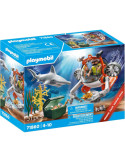 Playmobil Promo Pack 71860. Búsqueda del Tesoro con Submarino. A partir de 4 años