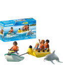 Playmobil MyLife Plus 71905. Paseo en Banana Inflable. A partir de 4 años