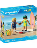 Playmobil MyLife Plus 71907. Pequeña Escuela de Surf.  A partir de 4 años