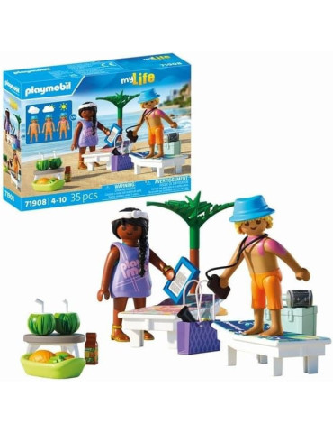 Playmobil MyLife Plus 71908. Viaje en Pareja a la Playa.  A partir de 4 años