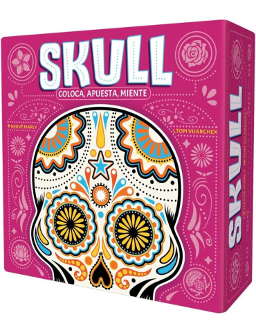 Space Cowboys SCSK02ES. Juego de cartas Skull. 3-6jug +10 años