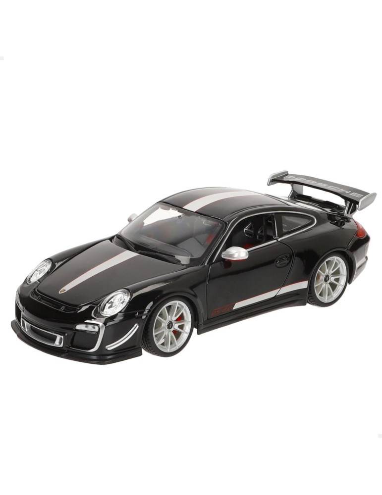 Burago 11036BK. Coche Porsche 911 GT3 RS 4.0 Negro. Escala 1/18