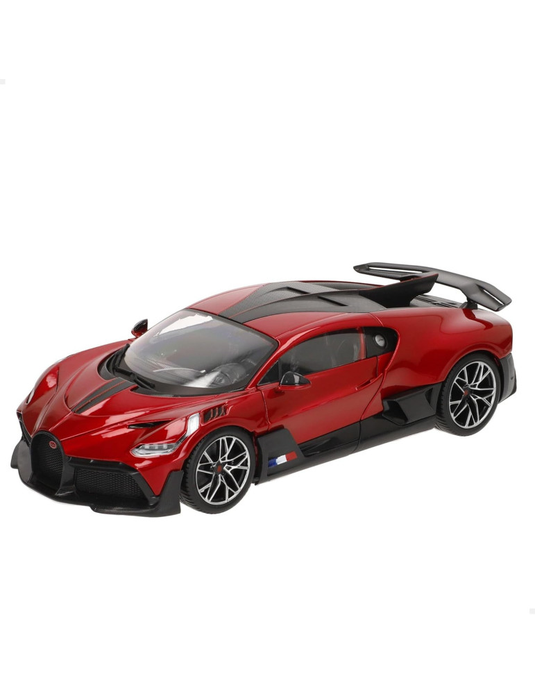 Burago 11045. Coche Bugatti Divo Rojo. Escala 1/18
