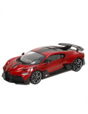 Burago 11045. Coche Bugatti Divo Rojo. Escala 1/18