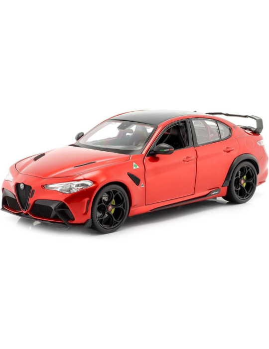 Burago 11049. Coche Alfa Romeo Giulia GTAm Rojo. Escala 1/18