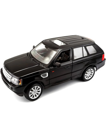 Burago 12069. Coche Range Rover Sport Negro. Escala 1/18