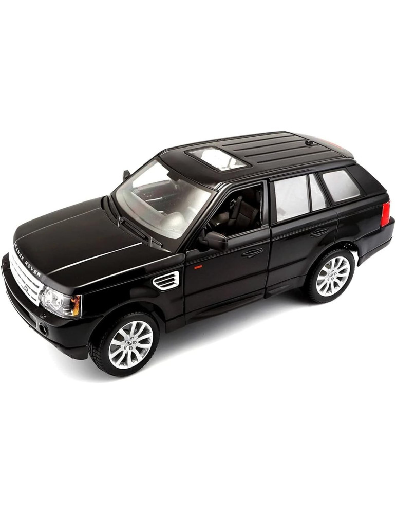 Burago 12069. Coche Range Rover Sport Negro. Escala 1/18