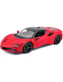 Burago 16015. Coche Ferrari SF90 Stradale Rojo. Escala 1/18
