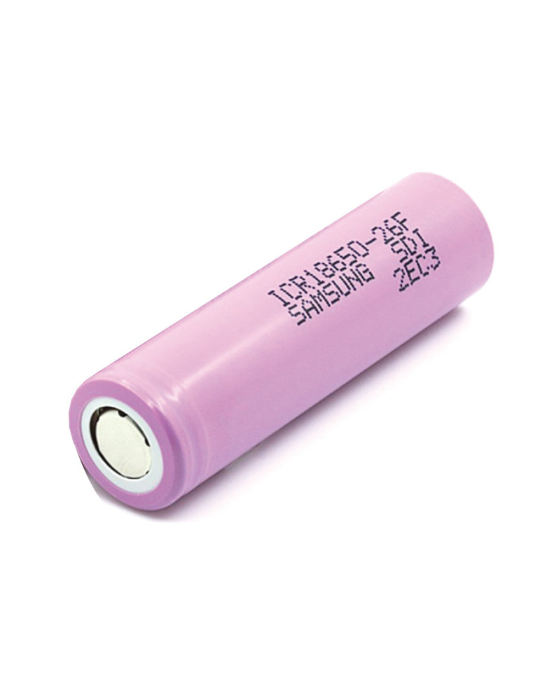 Batería Litio Samsung 18650. 3.7v 2600mAh
