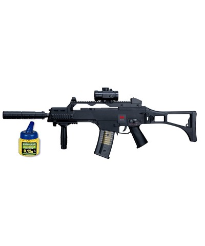 Umarex. Pack Rifle Airsoft HK G36C Eléctrico 21993