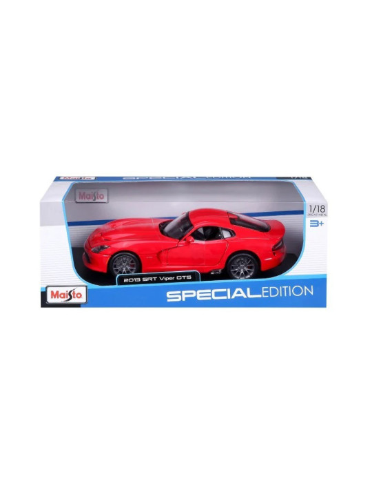 Maisto 31128. Coche Dodge SRT Viper GTS (2013) Rojo. Escala 1/18