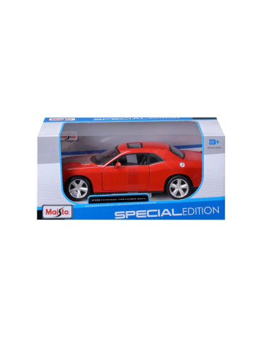 Maisto 31280. Coche  2008 Dodge Challenger SRT8 Naranja. Escala 1/24 2