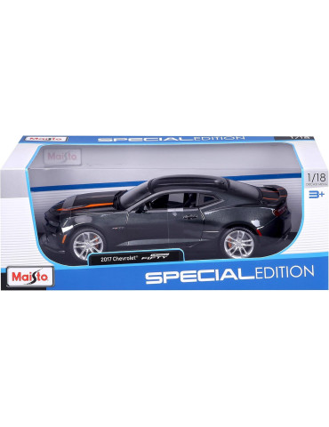 Maisto 31385. Coche Chevrolet Camaro 50 Aniv. Negro. Escala 1/18 2