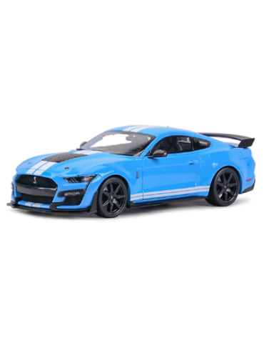 Maisto 31388. Coche Mustang Shelby GT 500 Azul. Escala 1/18