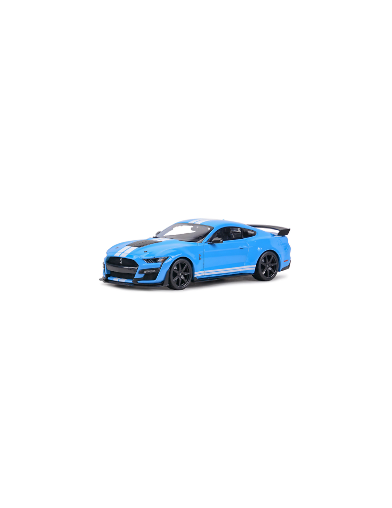 Maisto 31388. Coche Mustang Shelby GT 500 Azul. Escala 1/18