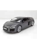 Maisto 31513. Coche Audi R8 V10 Plus 2015 gris. Escala 1/24