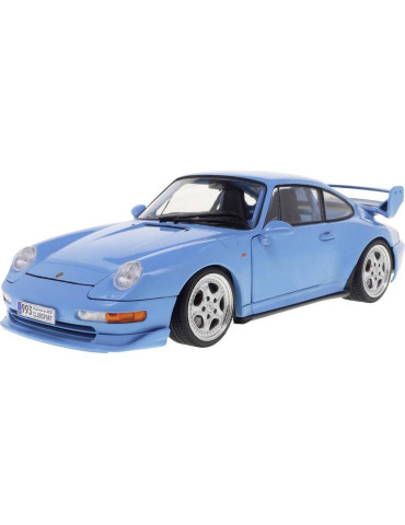 Solido 1810101. Coche Porsche 911 (993) CLUBSPORT Azul. Escala 1/18