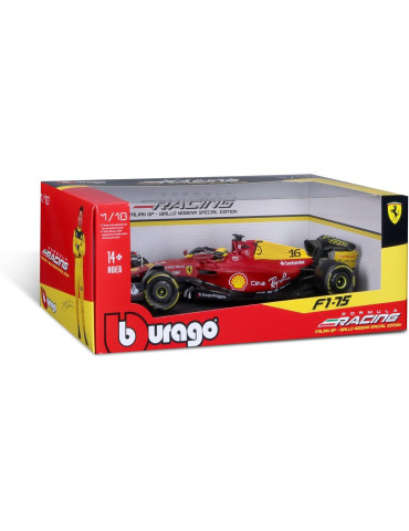 Burago 16811. Coche Hierro F1-75 – Italy Monza GP 2022. Escala 1/18 2