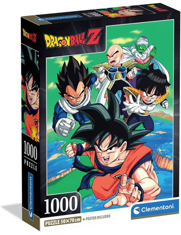 Clementoni 37051. Puzzle de 1000 piezas de Dragon Ball. 50x70cm