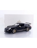 Norev 187563. Coche Porsche 911 GT3 RS 2009 Blanco y Negro. Escala 1/18