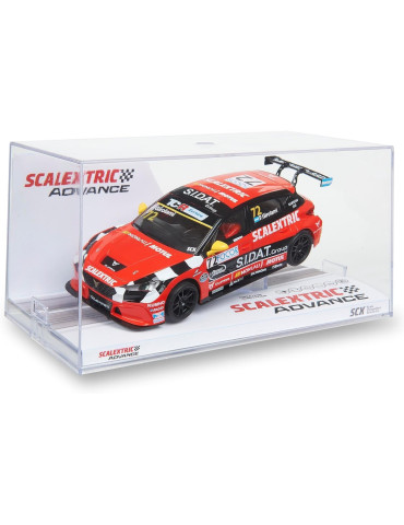 Coche Scalextric Advance E10552. Cupra León Competición - Team Monlau. 1/32