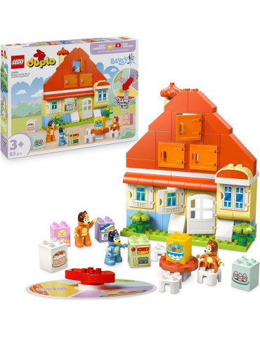 Lego Duplo 10459. Casa Familiar de Bluey con Juego de Memoria. Más de 3 años. 83 piezas